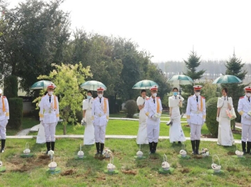 沈阳墓园龙生第二届节地生态草坪葬集体落葬仪式圆满举行